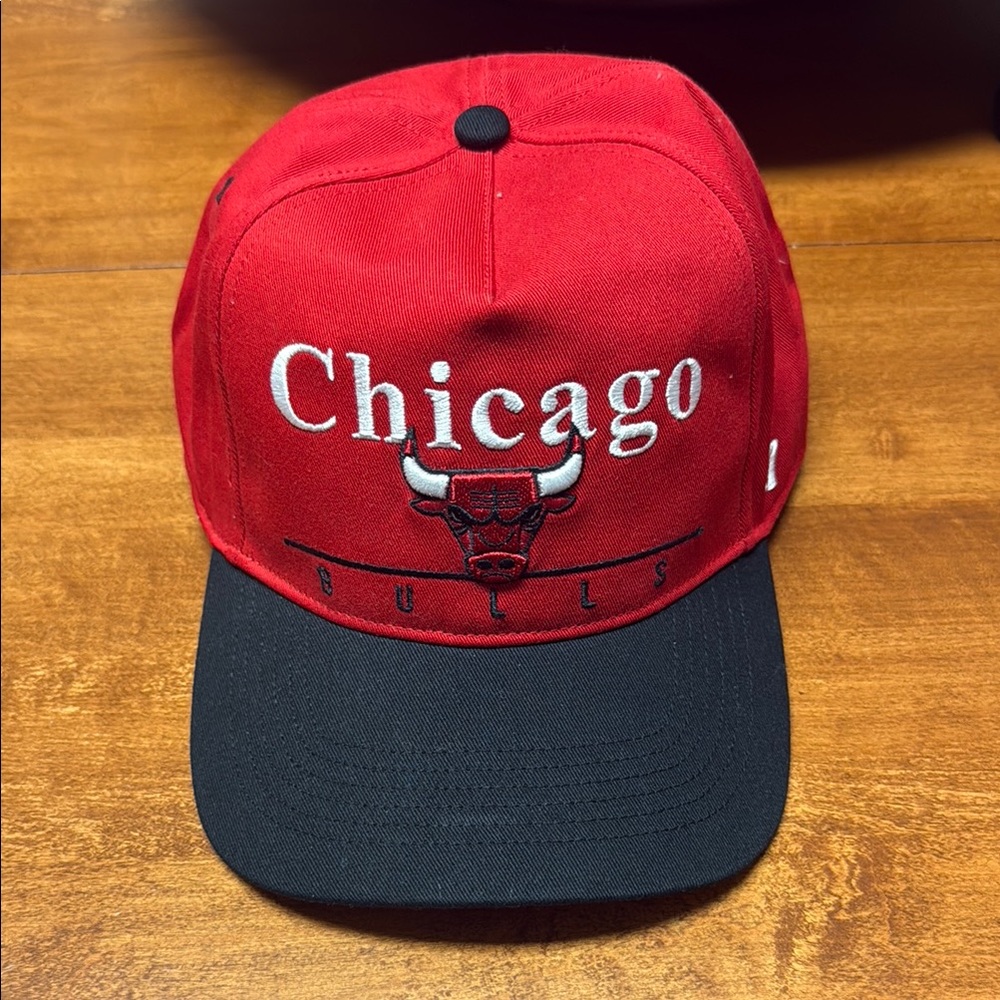 47 Brand Red and Black Chicago Bulls Hat